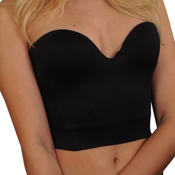 NWT $62 CARNIVAL INVISIBLE PLUNGE LONGLINE BRA 206 - Picture 3 of 8